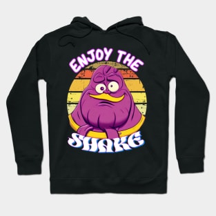 Enjoy the grimace shake retro vibes Hoodie